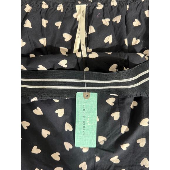 Anthropologie 2X Sleep Shorts Pajama Bottoms Pattern Lounge Boxer NWT Cotton - Picture 2 of 5